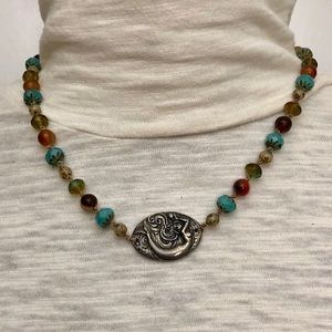 Mermaid beaded necklace